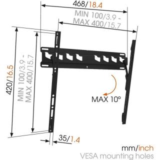 Vogels MA3010 TV fali konzol