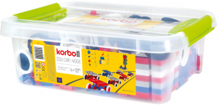 KORBO EDU CAR 400 (FOGASKEREKES ÉPÍTŐKÉSZLET)