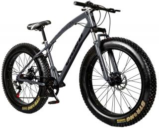 Vigor Fat Bike 26x4.0"-os 7 sebességes kerékpár szürke