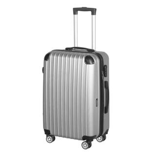 VIGOR Traveling 4,  ABS, guruló, szürke bőrönd 75 cm
