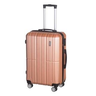 VIGOR Traveling 5,  ABS, guruló, aranyvörös bőrönd 75 cm