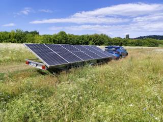 EcoTrailer 5kW, 10kWh - Napelemes utánfutó