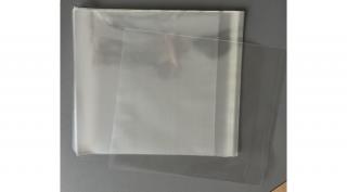LP zárható borítóvédő fóliatasak - 322 x 315 + 50mm/ 35 mikron BOPP