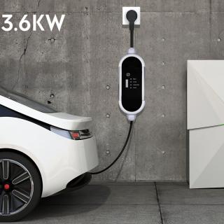 ZEUS GO 16A 3,7KW elektromos autó állítható otthoni töltő (T2) Schuko 220V csatlakozóval