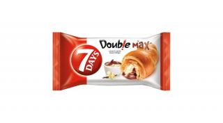 7DAYS Doub!e Max croissant kakaós és vanília ízű töltelékkel 80 g