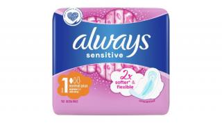 Always Ultra Sensitive Normal Plus tisztasági betét 10 db