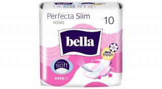 Bella Perfecta Ultra Rose Deo Fresh illatosított légáteresztő szárnyas egészségügyi betét 10 db