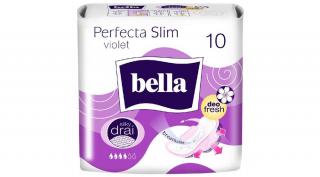 Bella Perfecta Ultra Violet Deo Fresh illatosított légáteresztő szárnyas egészségügyi betét 10 db