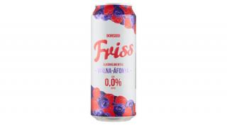 Borsodi Friss alkoholmentes dobozos 0,5 l málna-áfonya 0%