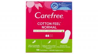 Carefree cotton feel aloe tisztasági betét 56 db