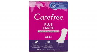 Carefree Plus Large Fresh Scent tisztasági betét - 48 db