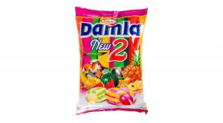 Damla trópusi gyümölcs ízű töltött puhakaramella mix 1 kg