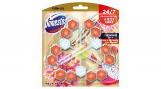 Domestos Aroma Lux WC-rúd Dahlia Flower  Dragon Fruit 3x55g