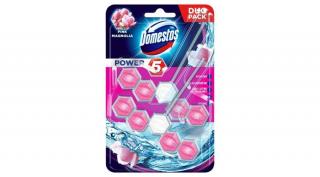 Domestos Power5 WC frissítő blokk pink magnolia 2x55 g