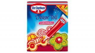 Dr. Oetker Dekor Toll cukormáz 4 színben 4 db 76 g