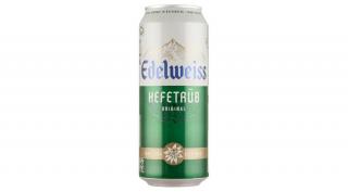 Edelweiss Hefetrüb Original szűretlen világos búzasör 5,1% 0,5 l