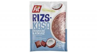 FIT ÉTCSOKOLÁDÉ  KÓKUSZ GLUTÉNMENTES RIZSKÁSA 60 G