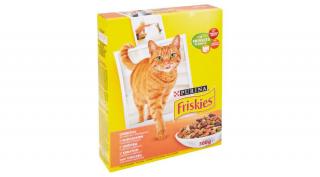 Friskies teljes értékű állateledel felnőtt macskáknak csirkével és zöldségekkel 300 g