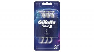 GILLETTE BLUE3 ELDOBHATÓ BOROTVA 3DB-OS UEFA CHAMPIONS LEAGUE FOOTBALL