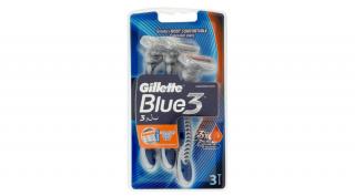 Gillette Blue3 eldobható borotva tripla pengével 3 db