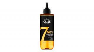 Gliss 7Sec Oil Nutritive hajpakolás erősen szálkás, fakó hajra 200 ml