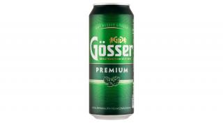 Gösser Premium minőségi világos sör 5% 0,5 l doboz (DRS)