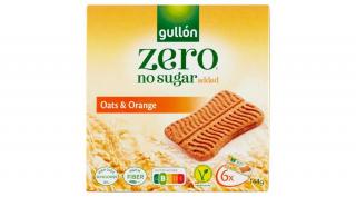 Gullón Snack zabos-narancsos keksz cukor hozzáadássa nélkül 144 g