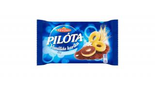 Győri Pilóta vaníliás karika kakaós tejbevonómasszával 150 g