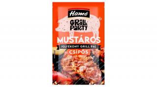 Hamé Grill Party mustáros-csípős folyékony grillpác 80g