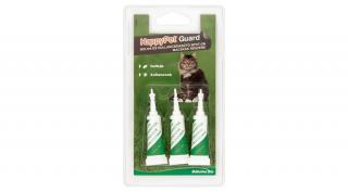 Happy Pet Guard bolha- és kullancsriasztó spot-on macskák részére 3x5 ml