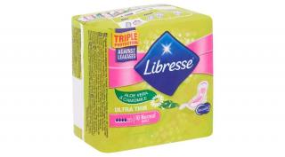 Libresse Ultra Normal Deo Fresh illatosított, vékony, szárnyas egészségügyi betét 2 x 10 db