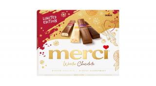 Merci télies jellegű csokoládé különlegesség 250.gr