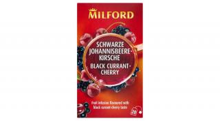 Milford feketeribizli-cseresznye ízű gyümölcstea 20x2,5g 50 g