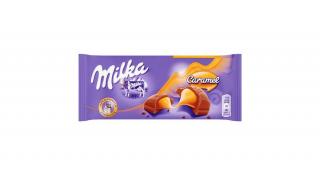 Milka Caramel alpesi tejcsokoládé karamelltöltelékkel 100 g