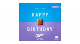 Milka Happy Birthday Alpesi tejkrémes csokoládé 110 g 