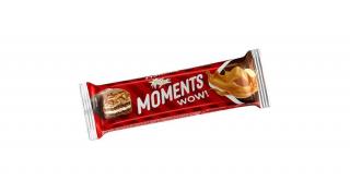 MOMENTS WOW! TEJCSOKIBA MÁRTOTT TEJES-KARAMELLÁS-MANDULÁS OSTYA - 40G