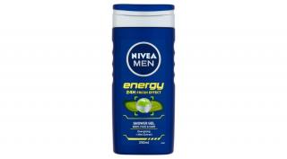 Nivea For Men Energy tusfürdő tusoláshoz, arc- és hajmosáshoz férfiaknak, menta-kivonattal 250 ml
