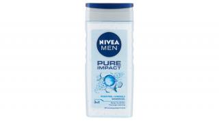Nivea For Men Pure Impact tusfürdő tusoláshoz, arc- és hajmosáshoz férfiaknak 250 ml