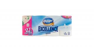 Ooops! Excellence Lotion toalettpapír 3 rétegű 8 tekercs