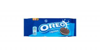 Oreo Original vanília ízű krémmel töltött kakaós keksz 44 g