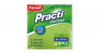 Paclan Practi Viscose univerzális törlőkendő 4 db 35 x 35 cm