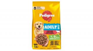 Pedigree Junior száraz kutyaeledel marha-zöldség 500g
