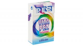 Pez Vita Pez tutti-frutti ízesítésű szőlőcukor 5 vitaminnal 30 g