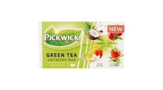 Pickwick Tea Variációk Kókusz, Áfonya, Mangó-Jázmin, Eper-Citromfű 20*1,5 g