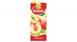 Rauch Bravo őszibarack gyümölcsital cukorral és édesítőszerekkel, C-vitaminnal 1,5 l