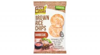 Rice Up! teljes kiörlésű barna rizs chips barbeque 60 g