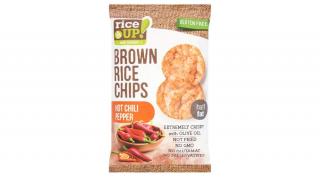 Rice Up! teljes kiörlésű barna rizs chips chili 60 g