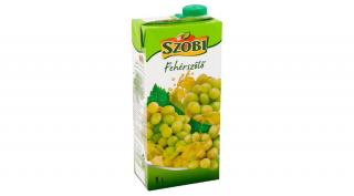 Szobi szűrt fehérszőlő ital cukorral és édesítőszerekkel 1 l