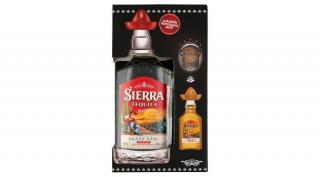 TEQUILA SIERRA BLANCO 0,7.L 38% + REPOSADO MINI 0,05.L