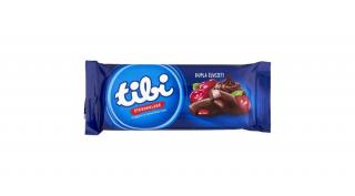 Tibi étcsokoládé meggyes és csokoládés krémes 90 g
